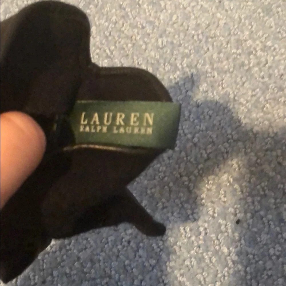 Lauren Ralph Lauren Black Gloves host pick use with your phone - Picture 10 of 12